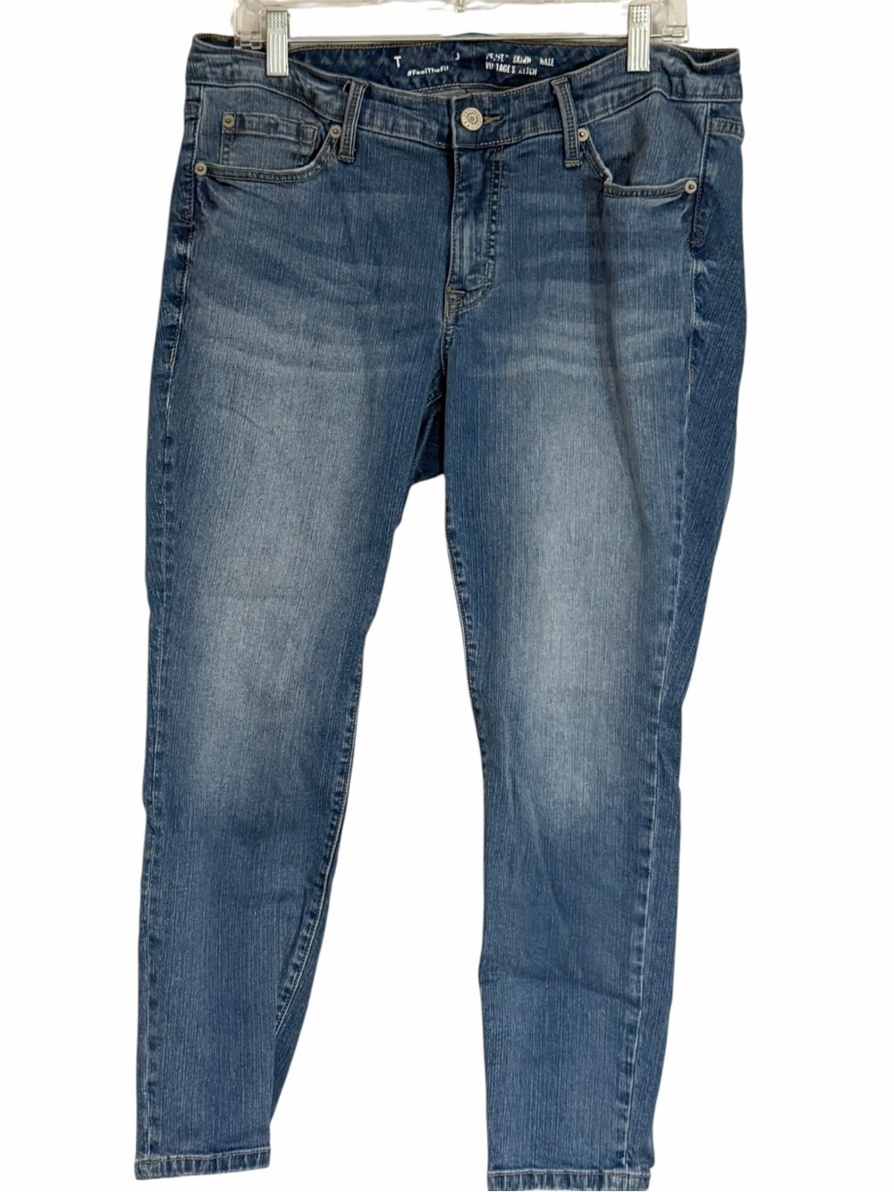 torrid Women's Skinny Jeans in Mid Blue Wash